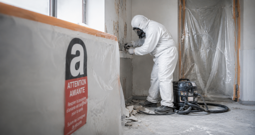 Chantier de désamiantage : du confinement à la mesure de l&rsquo;air